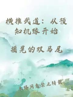 横推武道：从预知机缘开始