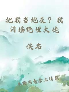 把我当炮灰？我闪婚绝世大佬