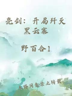 亮剑：开局歼灭黑云寨