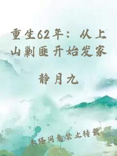 重生62年：从上山剿匪开始发家