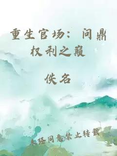 重生官场：问鼎权利之巅