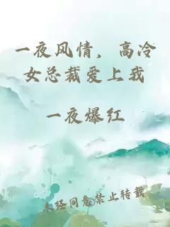 一夜风情，高冷女总裁爱上我