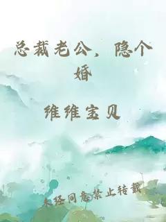 总裁老公，隐个婚