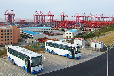 上海洋山港电动巴士充电站项目